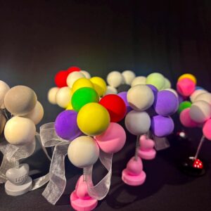 Miniature Balloon Bouquet: Dollhouse Party Decoration