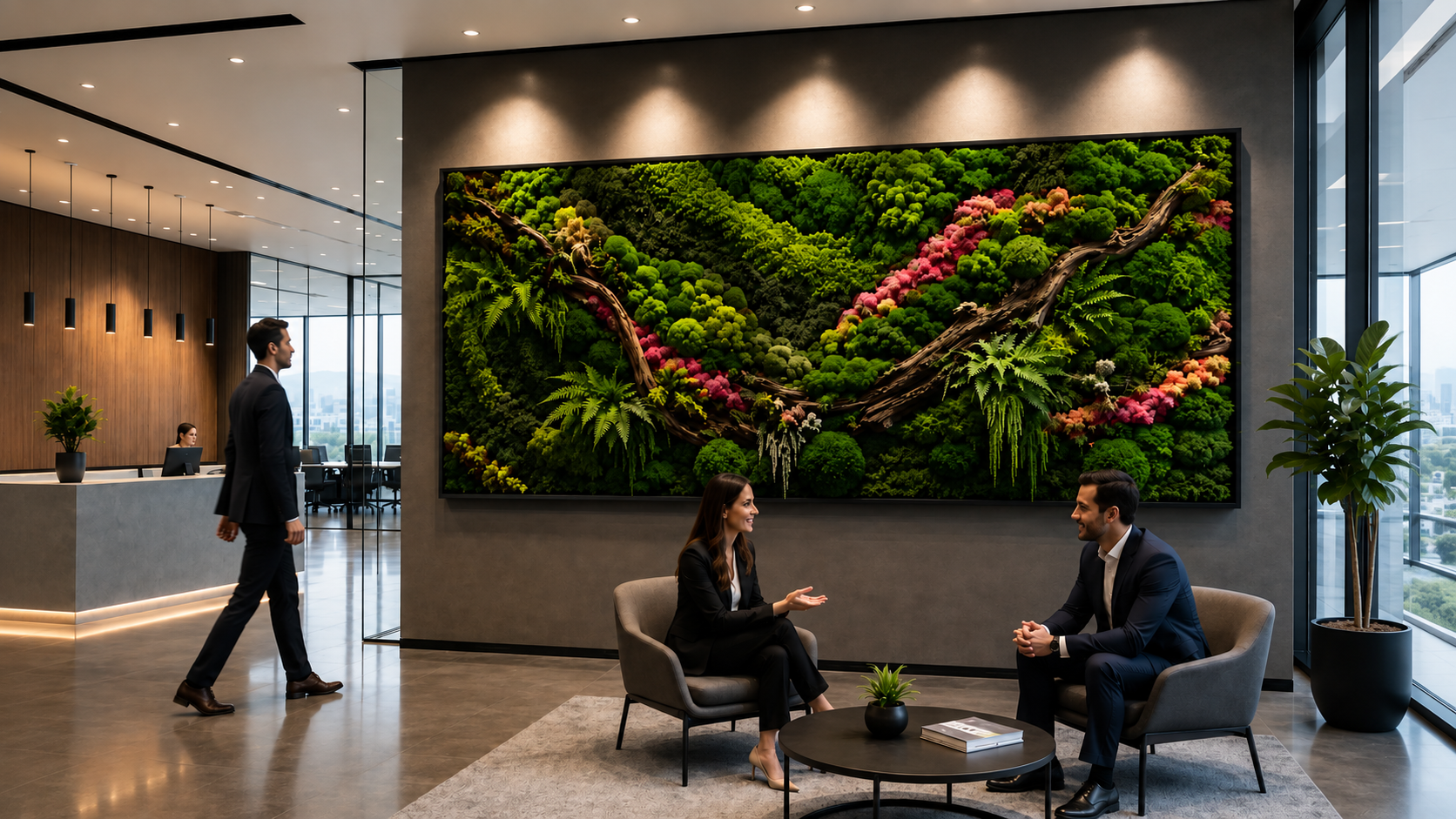 Commercial Moss Wall Installations Herocompleted