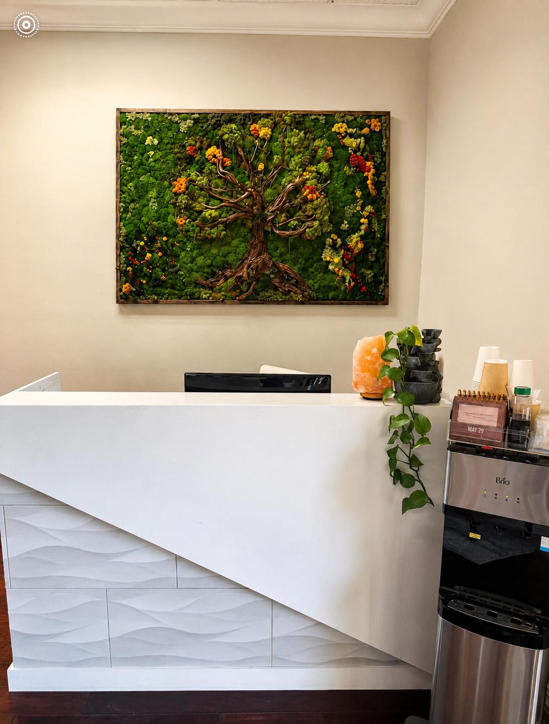 Tree of Life Preserved Moss Wall Art - Image 7