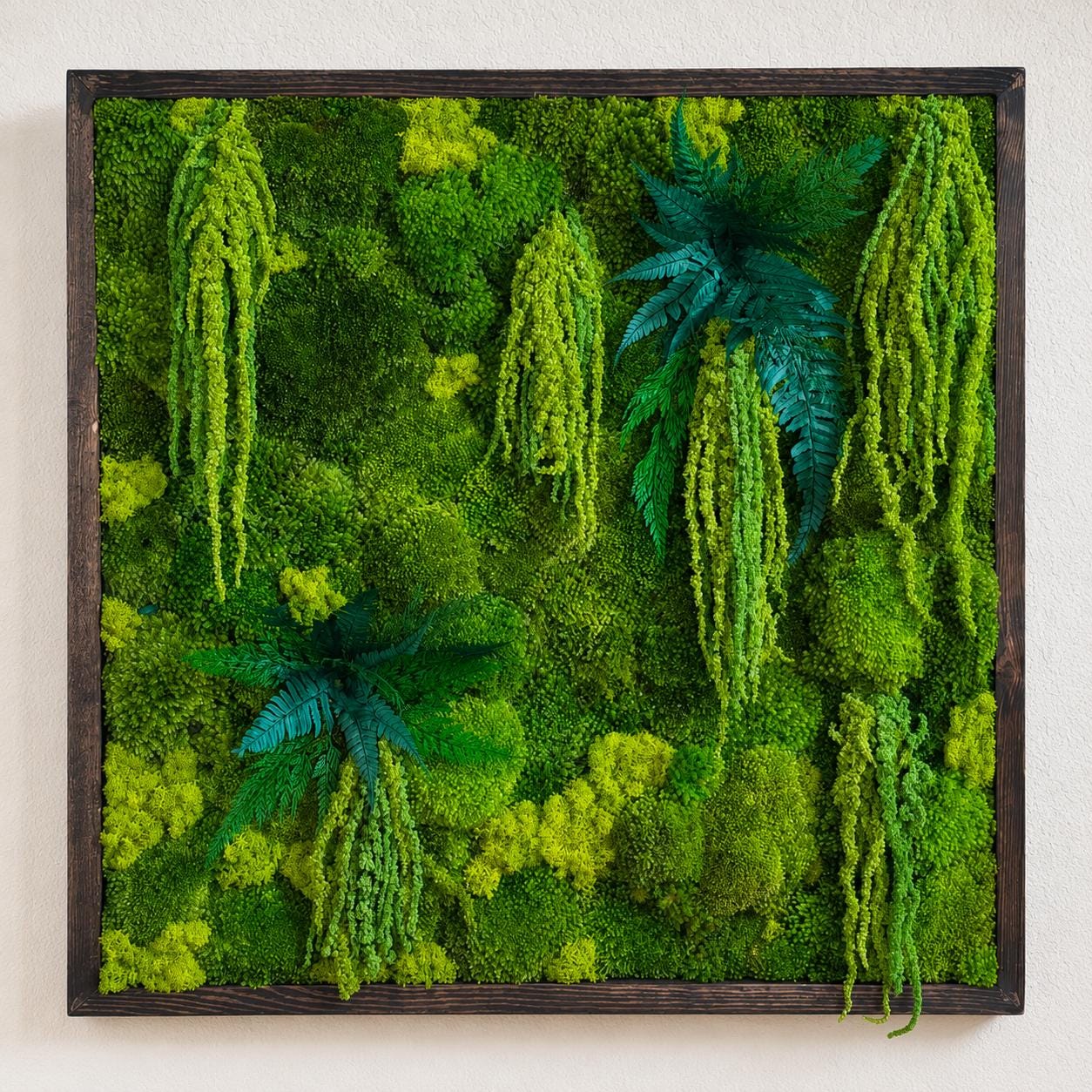 24x24 Preserved Moss Wall Art - Image 3